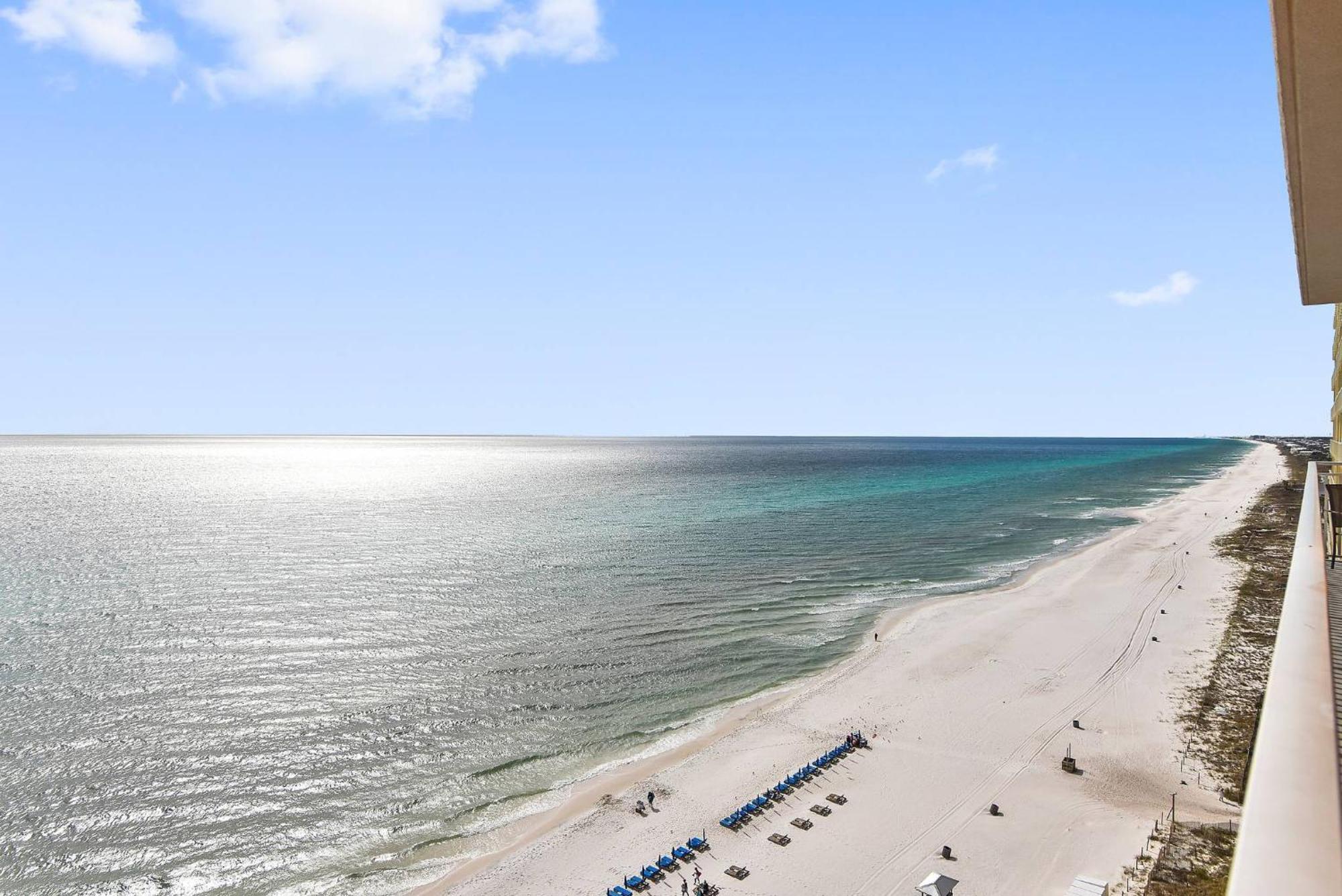 Gulf Front! 2 Bedroom 2 Ba! 11Th Floor Condo + Condo Amenities! 巴拿马城 外观 照片