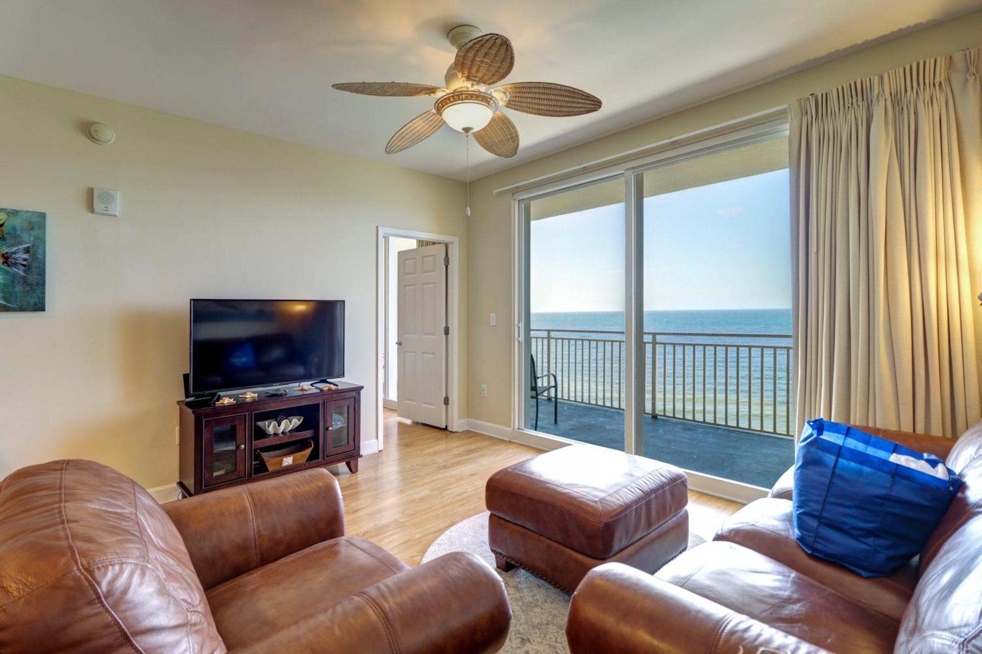 Gulf Front! 2 Bedroom 2 Ba! 11Th Floor Condo + Condo Amenities! 巴拿马城 外观 照片