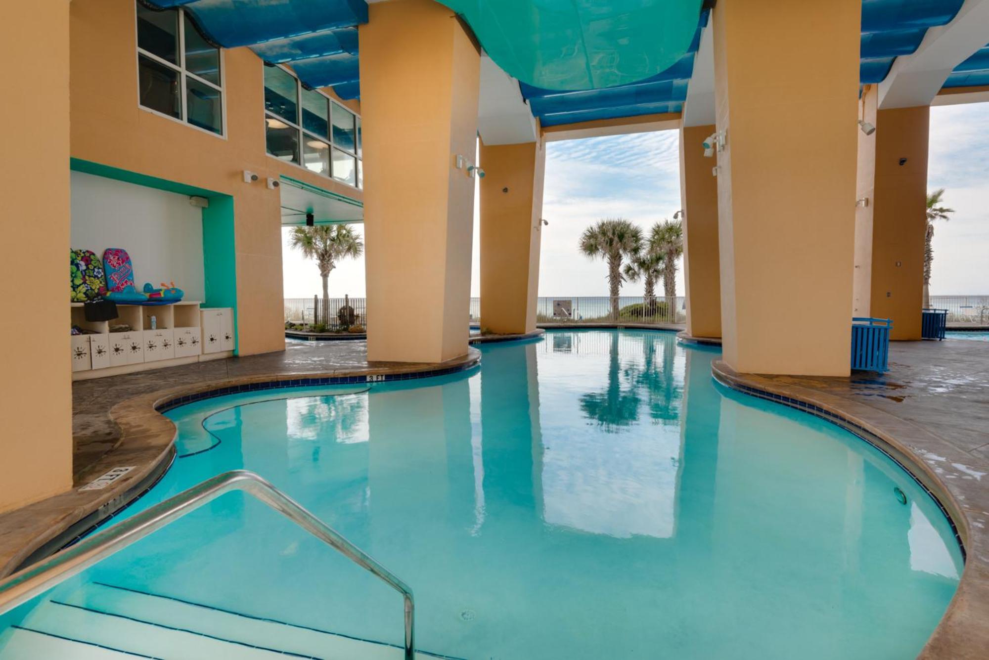 Gulf Front! 2 Bedroom 2 Ba! 11Th Floor Condo + Condo Amenities! 巴拿马城 外观 照片