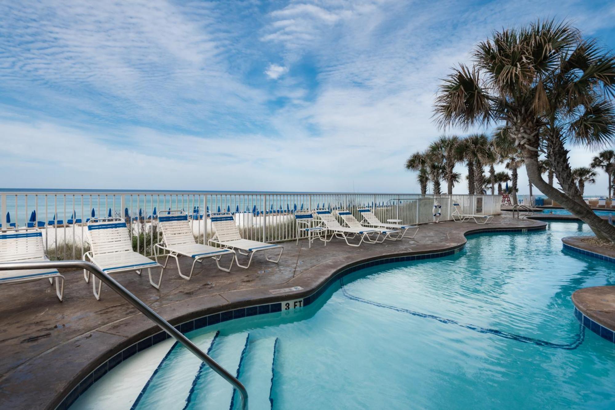 Gulf Front! 2 Bedroom 2 Ba! 11Th Floor Condo + Condo Amenities! 巴拿马城 外观 照片
